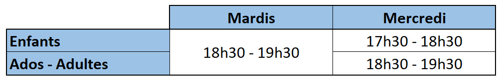 Schedule